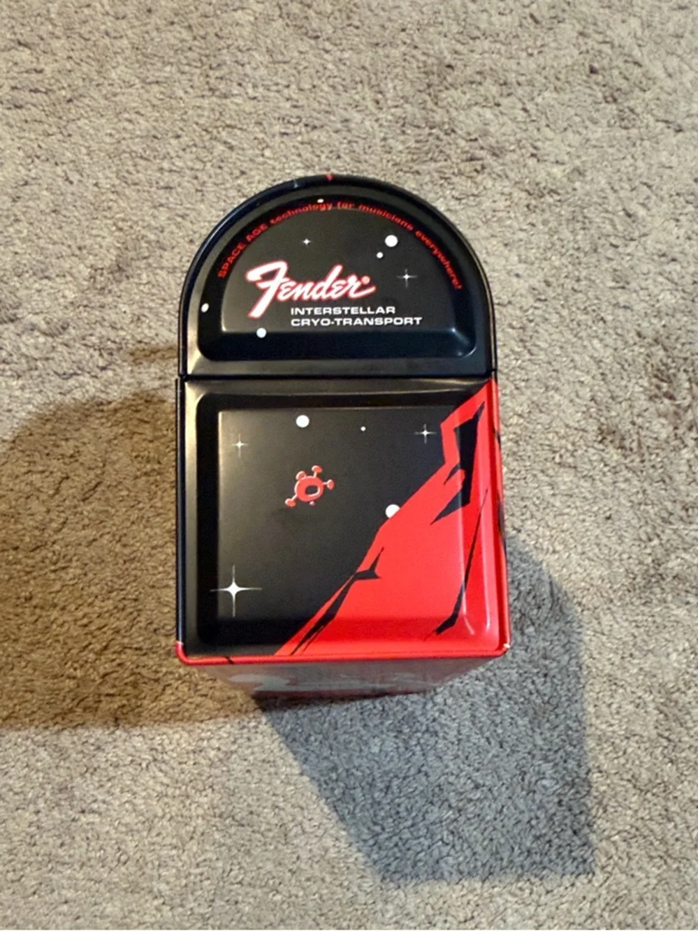 Fender Metal Lunchbox: Interstellar Cryo-Transport collectible 2007